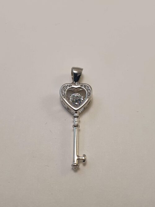 кулон "ключ к сердцу"